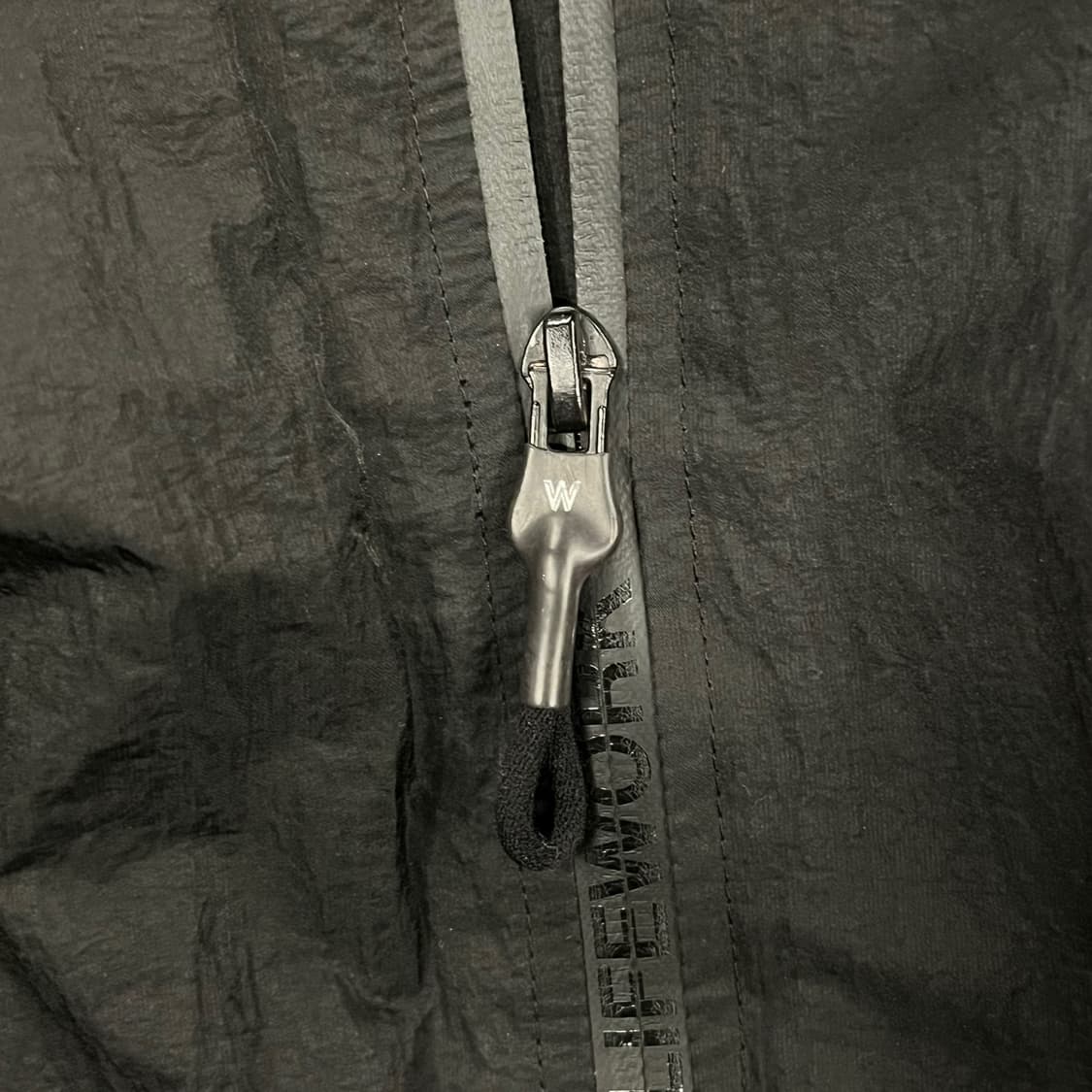 [정품/M] 라이프워크 블랙 바람막이 후드집업 b19 상품이미지9