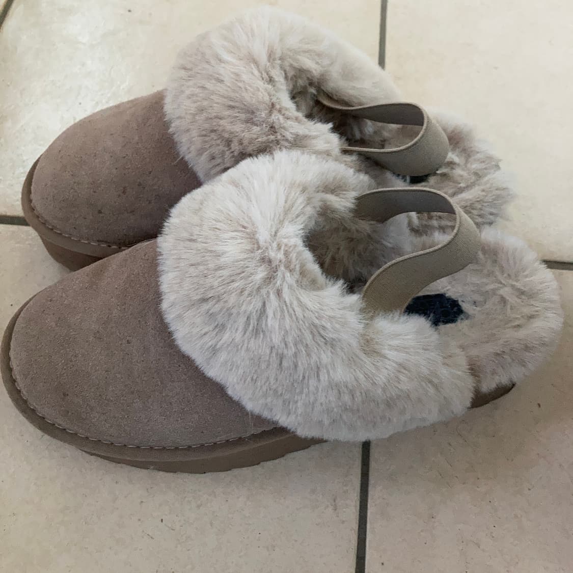 컬러스오브캘리포니아-소가죽 어그 밴드슬리퍼 240 상품이미지6