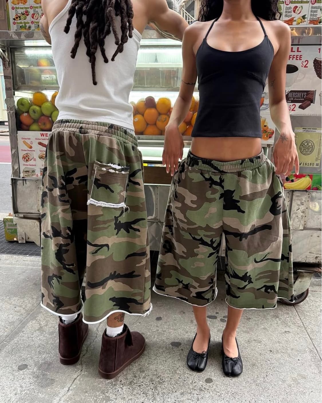 zicmade 스웻쇼츠 버뮤다 스웻 쇼츠 그레이 S (32) 상품이미지2