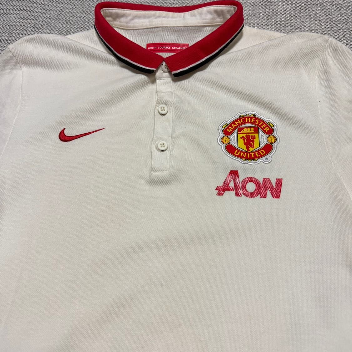 나이키 맨체스터 유나이티드 반팔 카라티 상품이미지2