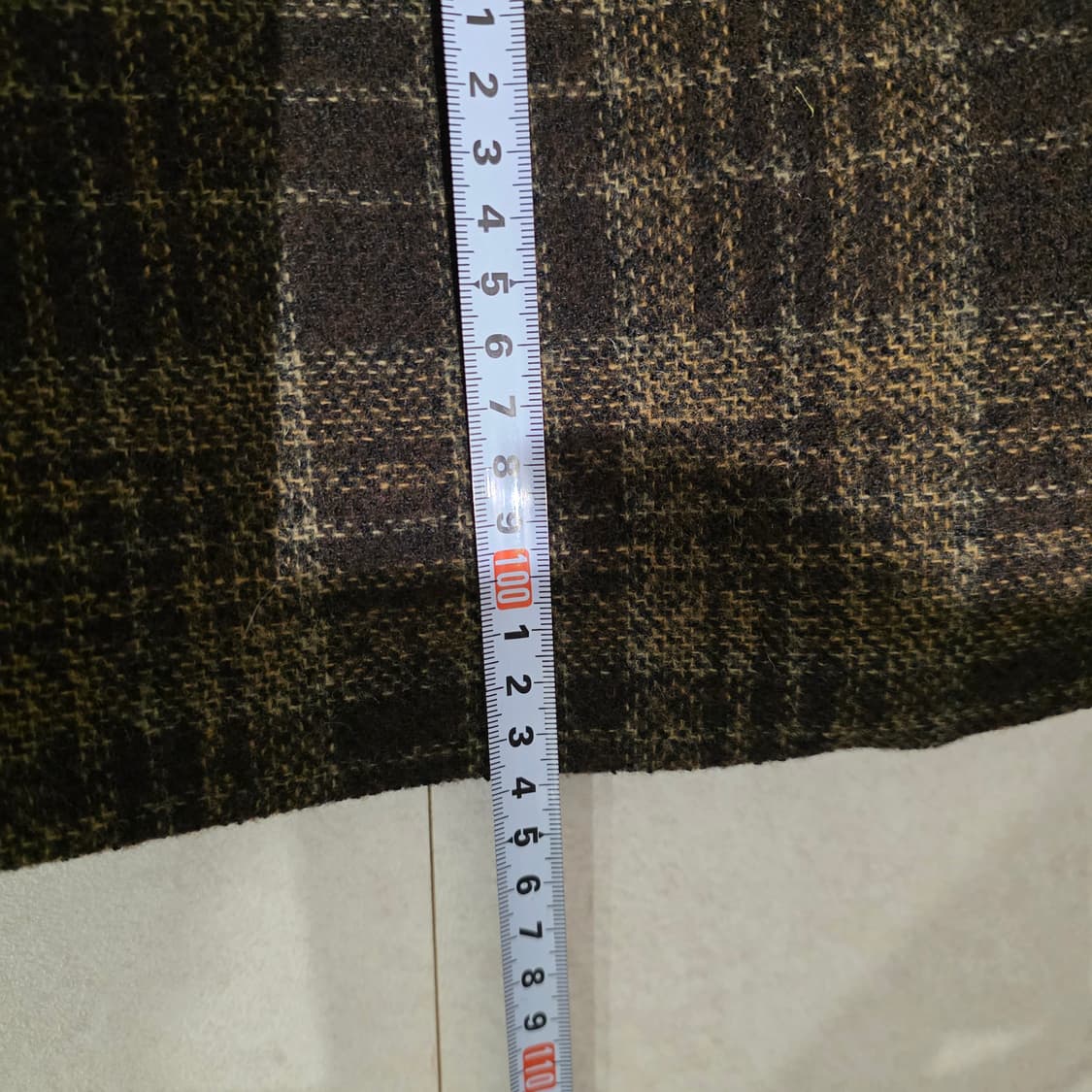 MYNAMEIS 체크 롱코트 상품이미지8