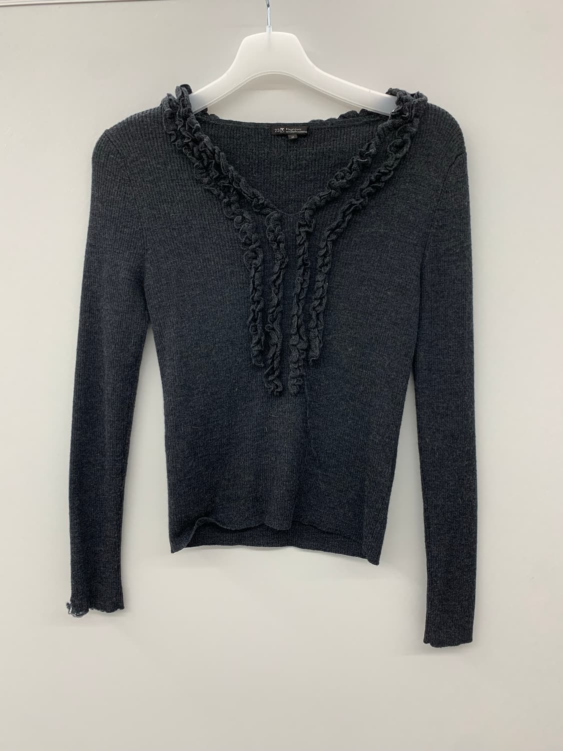 23vingt-trois 프릴 니트 상품이미지4