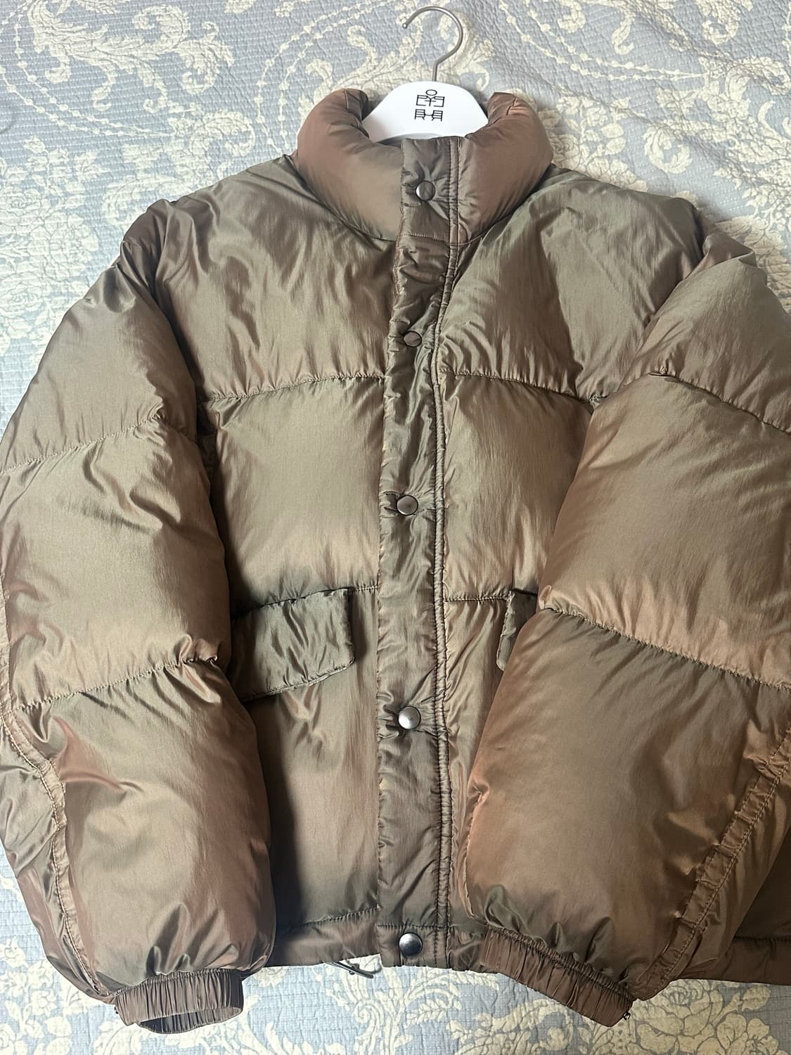 [3] 폴리테루 유즈드 스냅 다운 푸퍼 패딩 상품이미지2