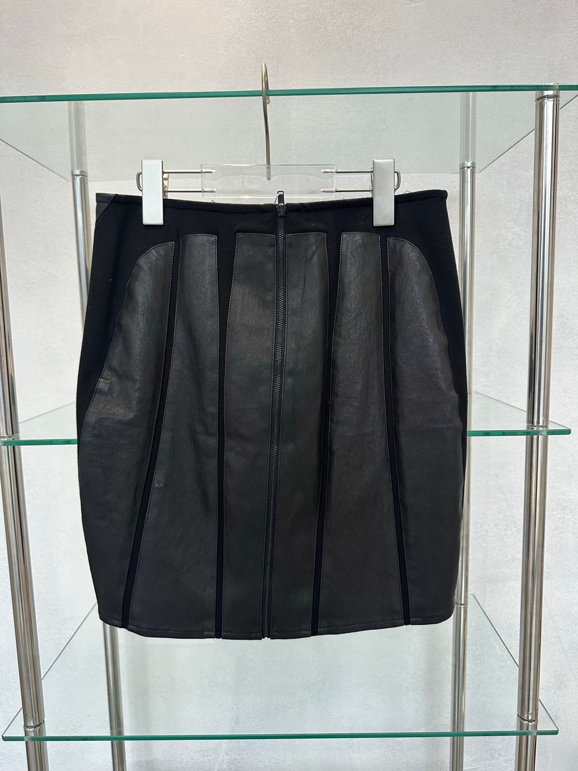Helmut Lang Leather Mini Skirt 상품이미지4