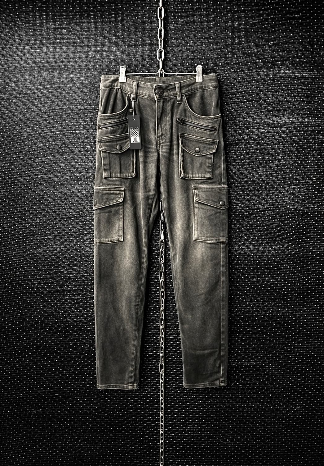 Lee 워싱 카고데님팬츠 상품이미지1