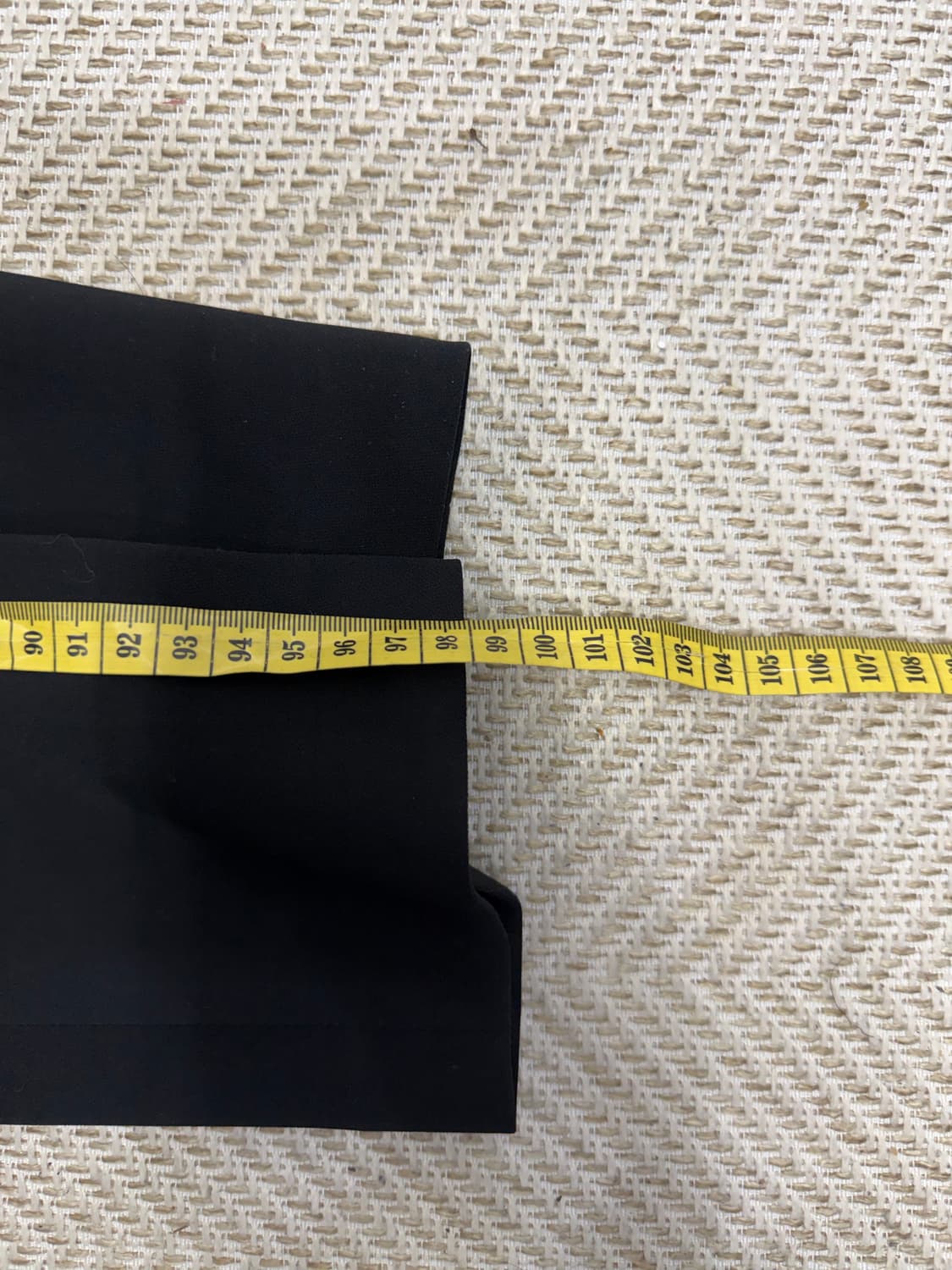 정품) TIME 타임 한섬 밑단절개 슬랙스 팬츠 67(28) 상품이미지9