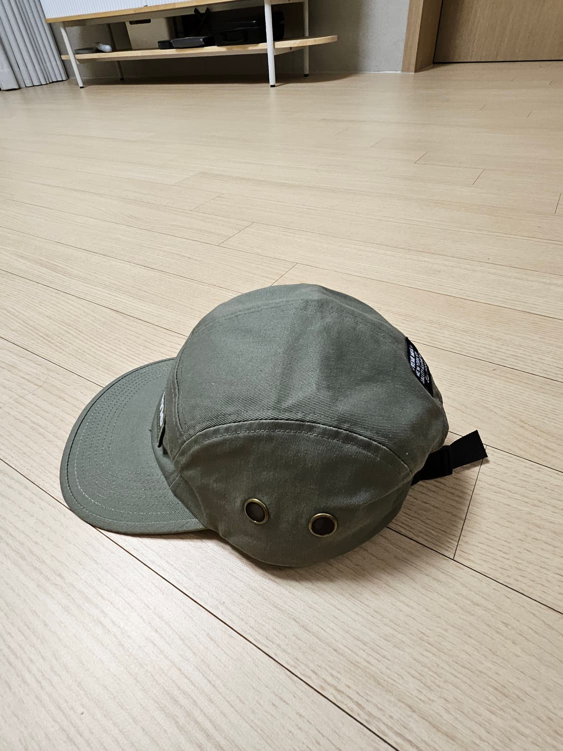 슈프림 박스로고 캠프캡 올리브 상품이미지2