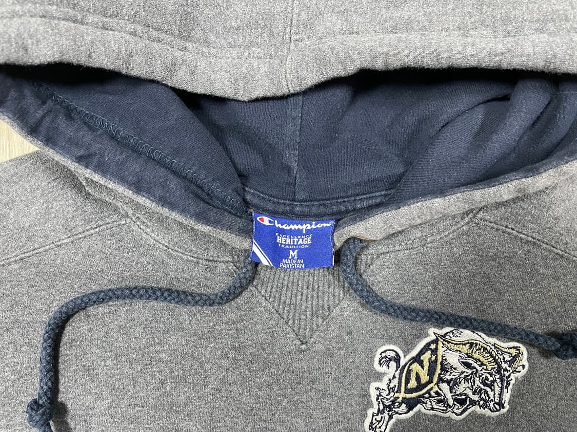 100~105) 챔피온 미군 미해군 빅로고 후드티 상품이미지4