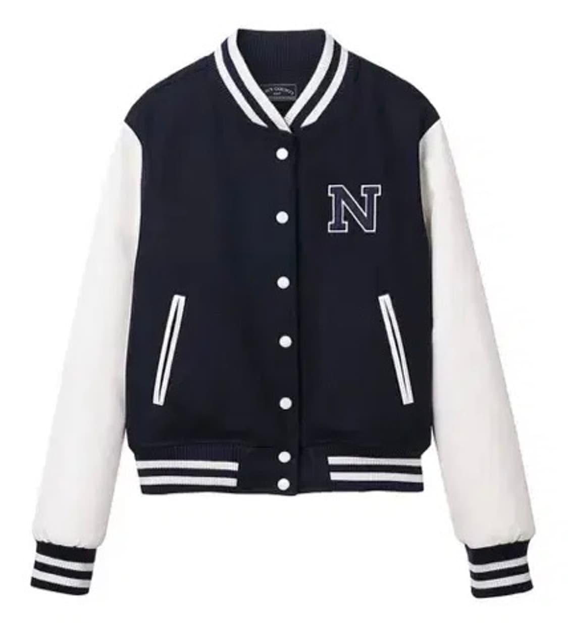 NAVY COUNTY 네이비카운티 바시티 네이비 상품이미지1