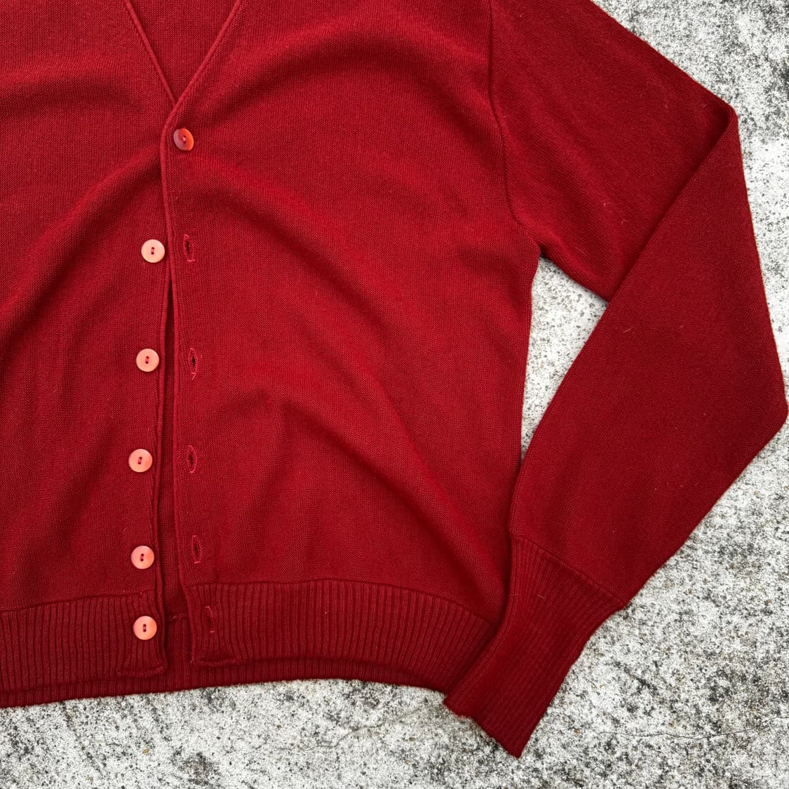 [L] 80s JC Penney Virgin Orlon 빈티지 가디건 상품이미지3