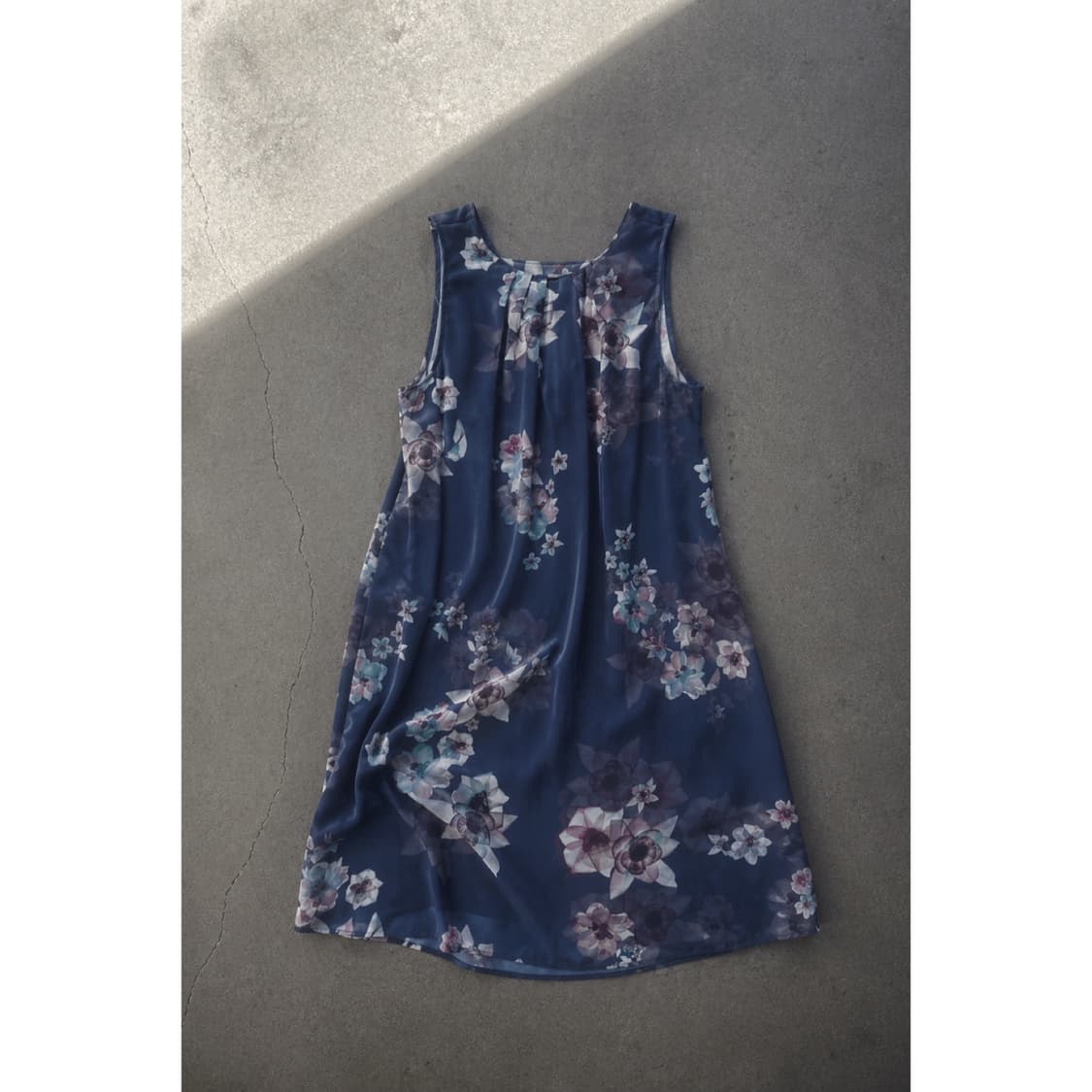 보라 꽃잎 원피스 상품이미지1