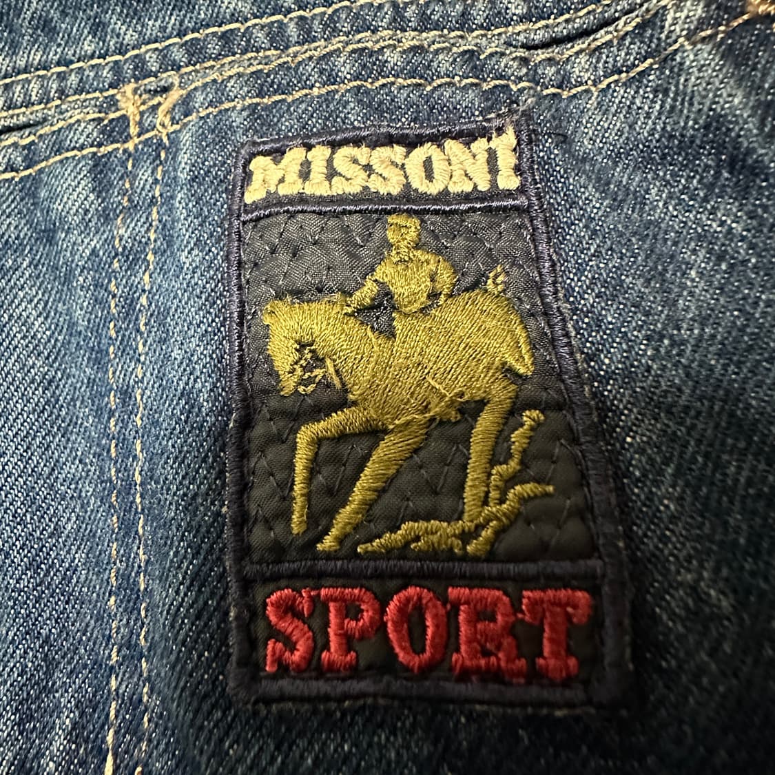 MISSONI sport italy made denim jacket 상품이미지3