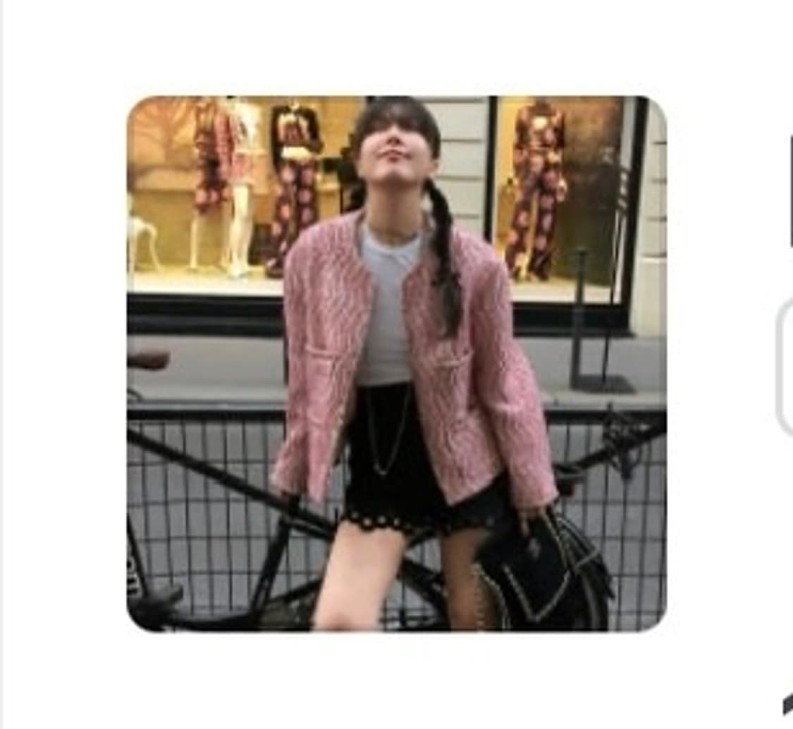 더누베 핑크 트위드 상품이미지3