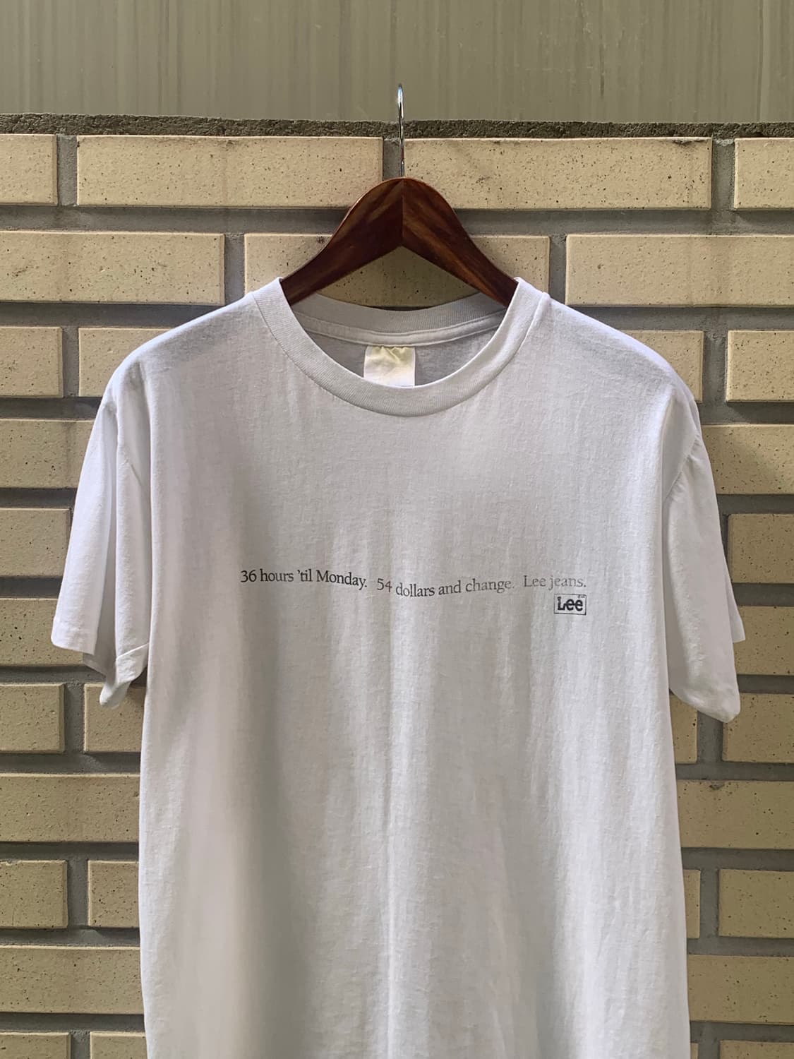 1980s Lee jeans 커머셜 티셔츠 상품이미지1