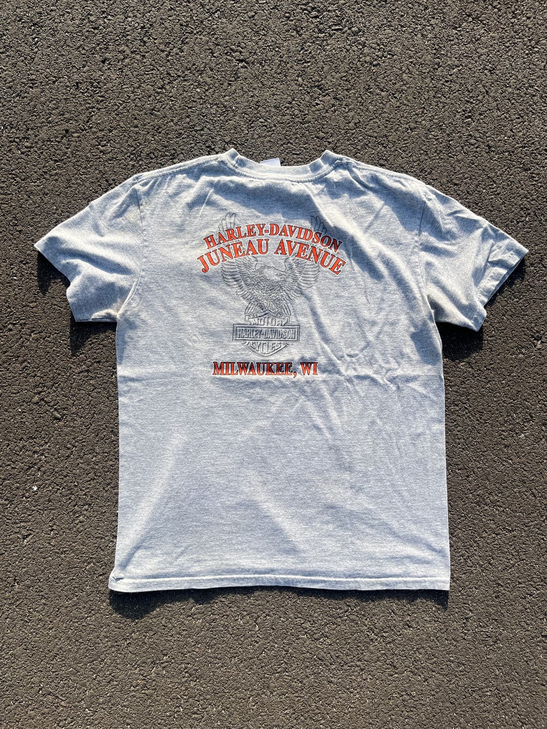 할리데이비슨 밀워키 멜란지 티셔츠 상품이미지6