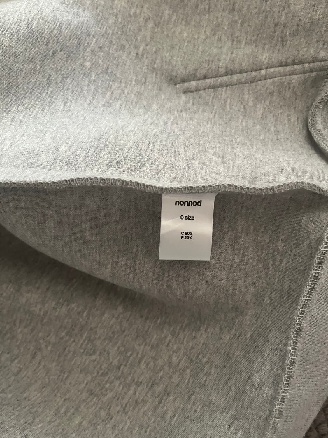 논노드 스쿠바 후드집업 상품이미지3