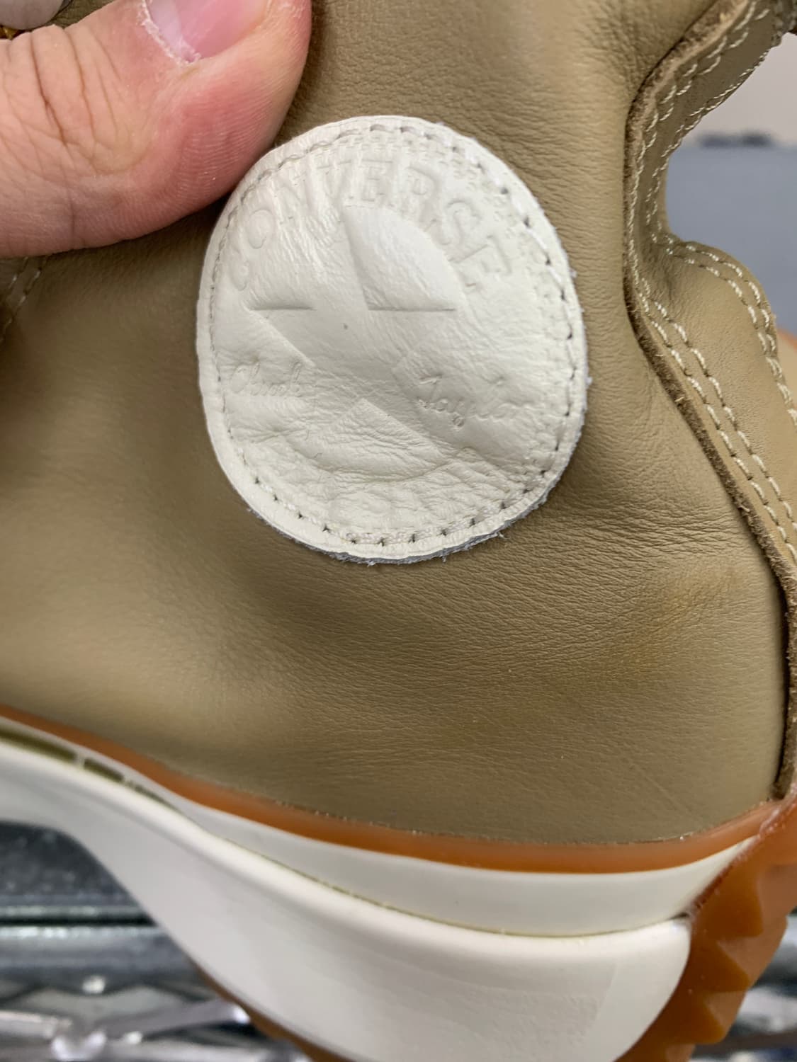 컨버스 런 스타 하이크 하이 셰르파 노마드 카키 270 상품이미지4