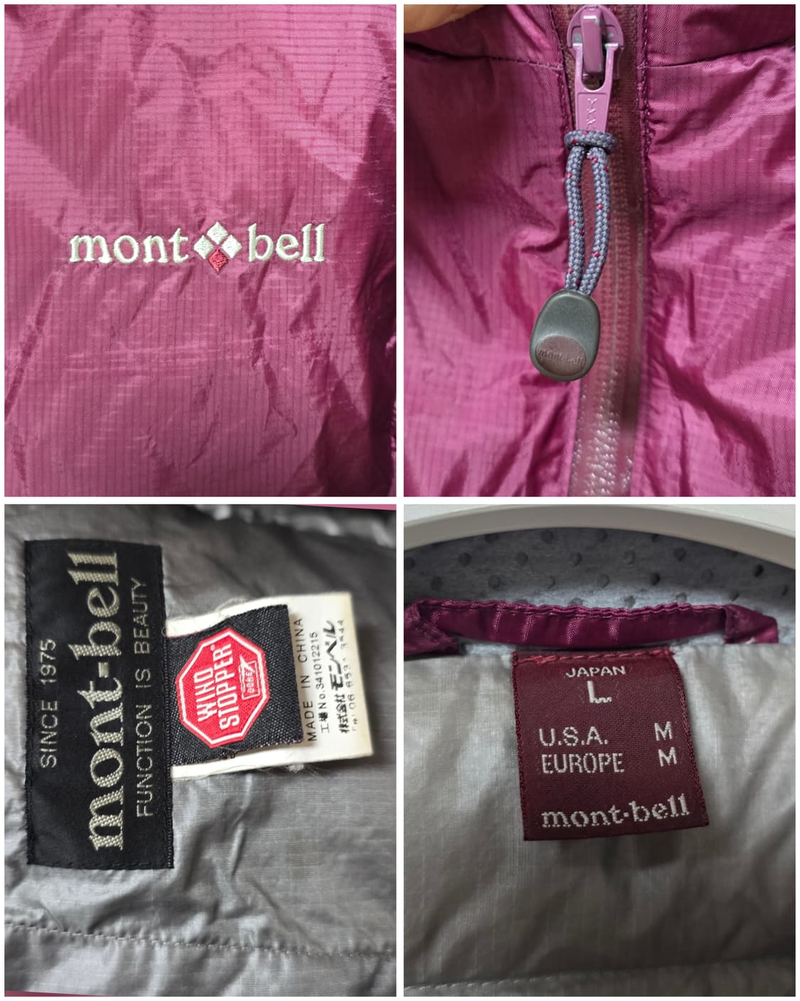 몽벨 빈티지패딩/여77 상품이미지3