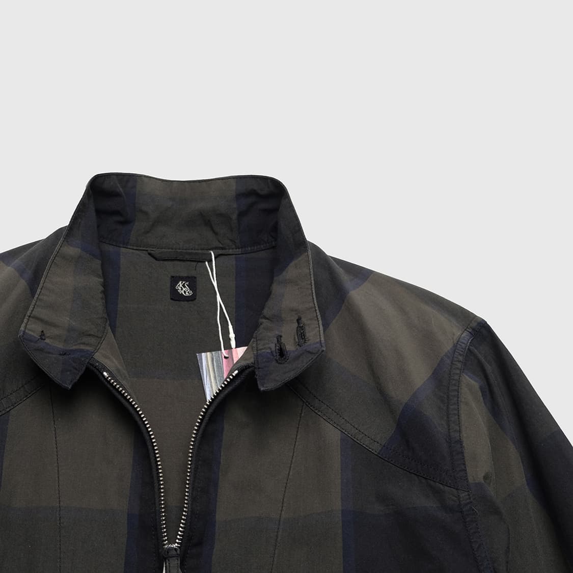 X BEAMS PLUS check blouson  상품이미지3