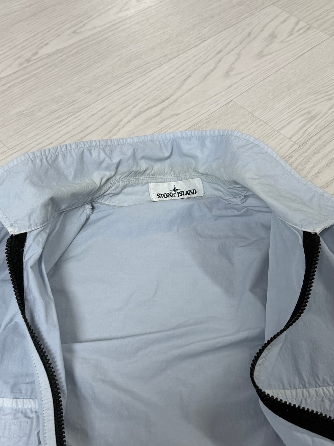 스톤아일랜드 20SS 오버셔츠 나슬란 아이스블루 L사이즈 상품이미지2