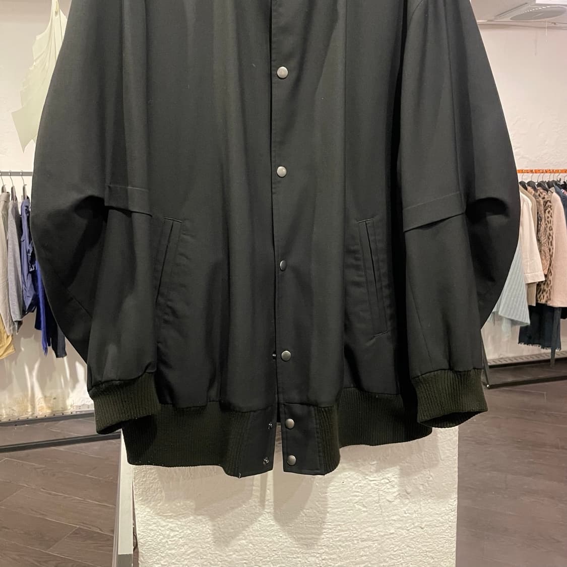 요지야마모토 오버사이즈 봄버 자켓 상품이미지2