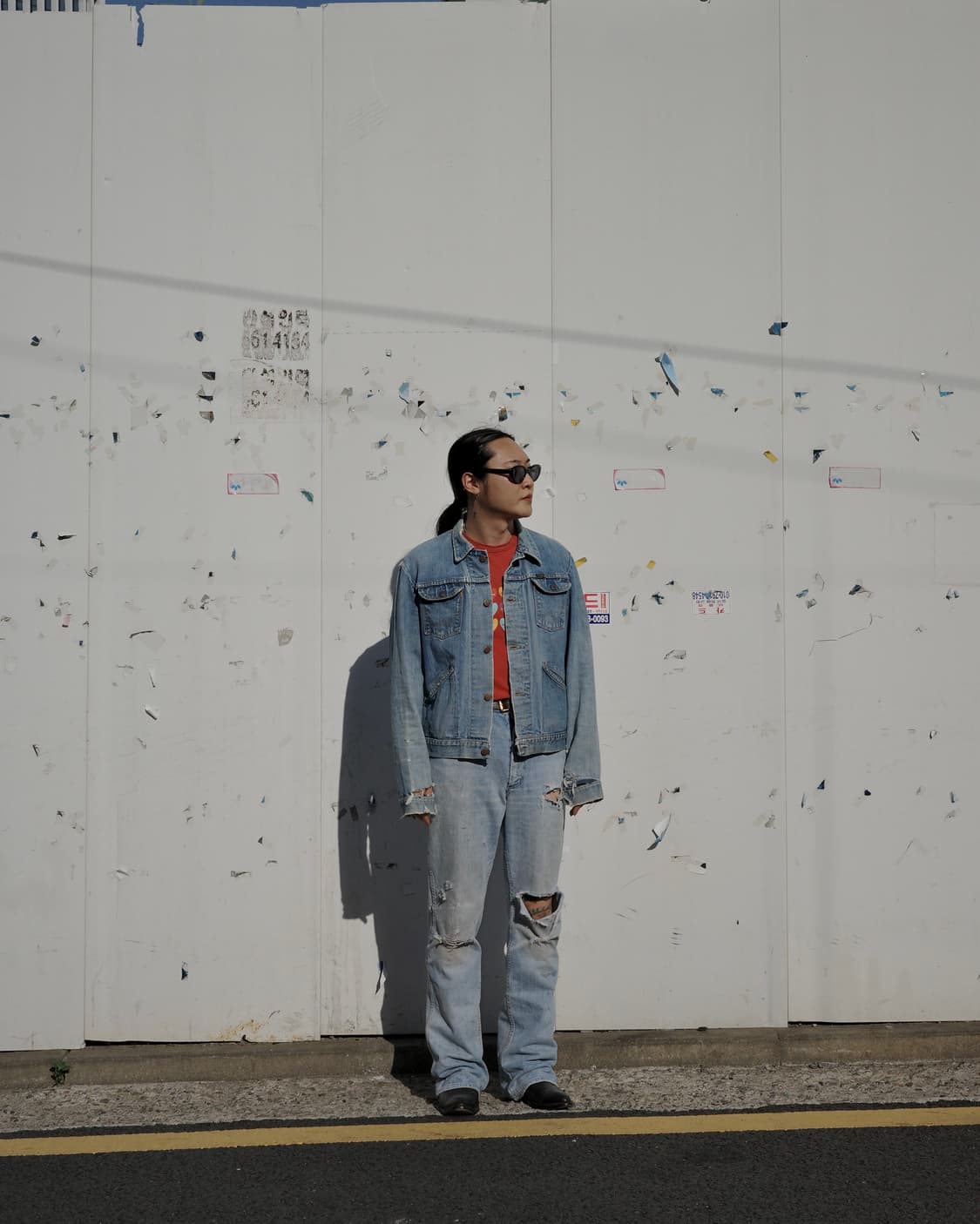 70s Wrangler 124mj 디스트레스드 데님 자켓 상품이미지9