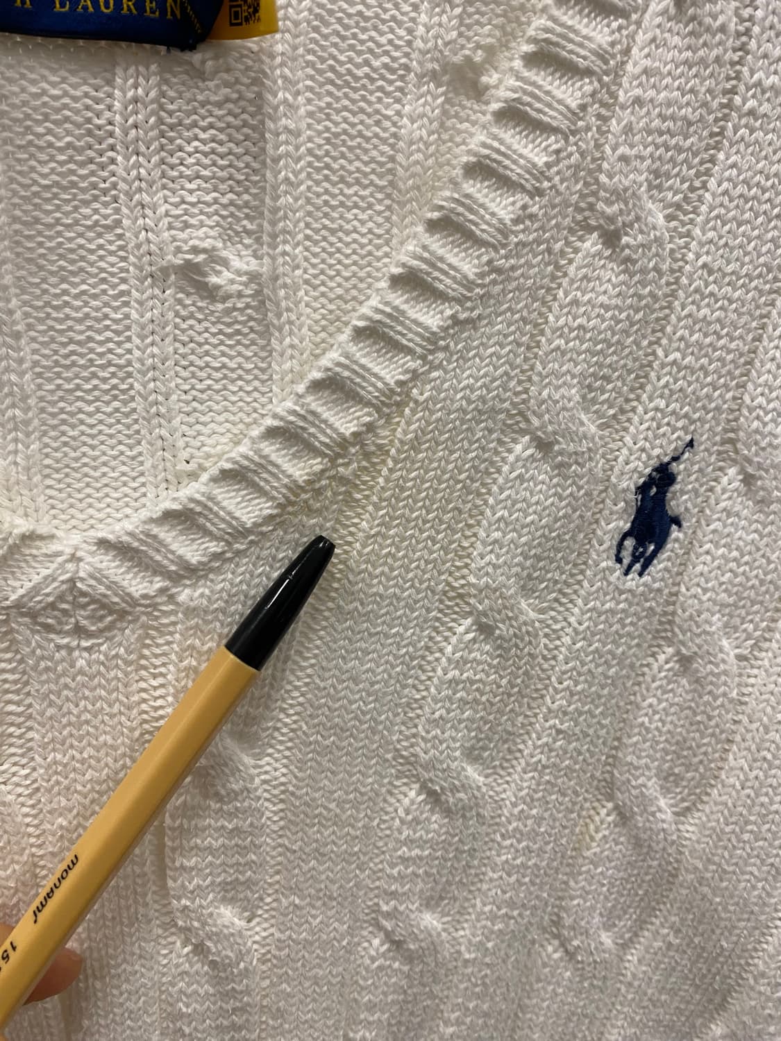 폴로 랄프로렌 케이블니트(QR인증) 상품이미지7