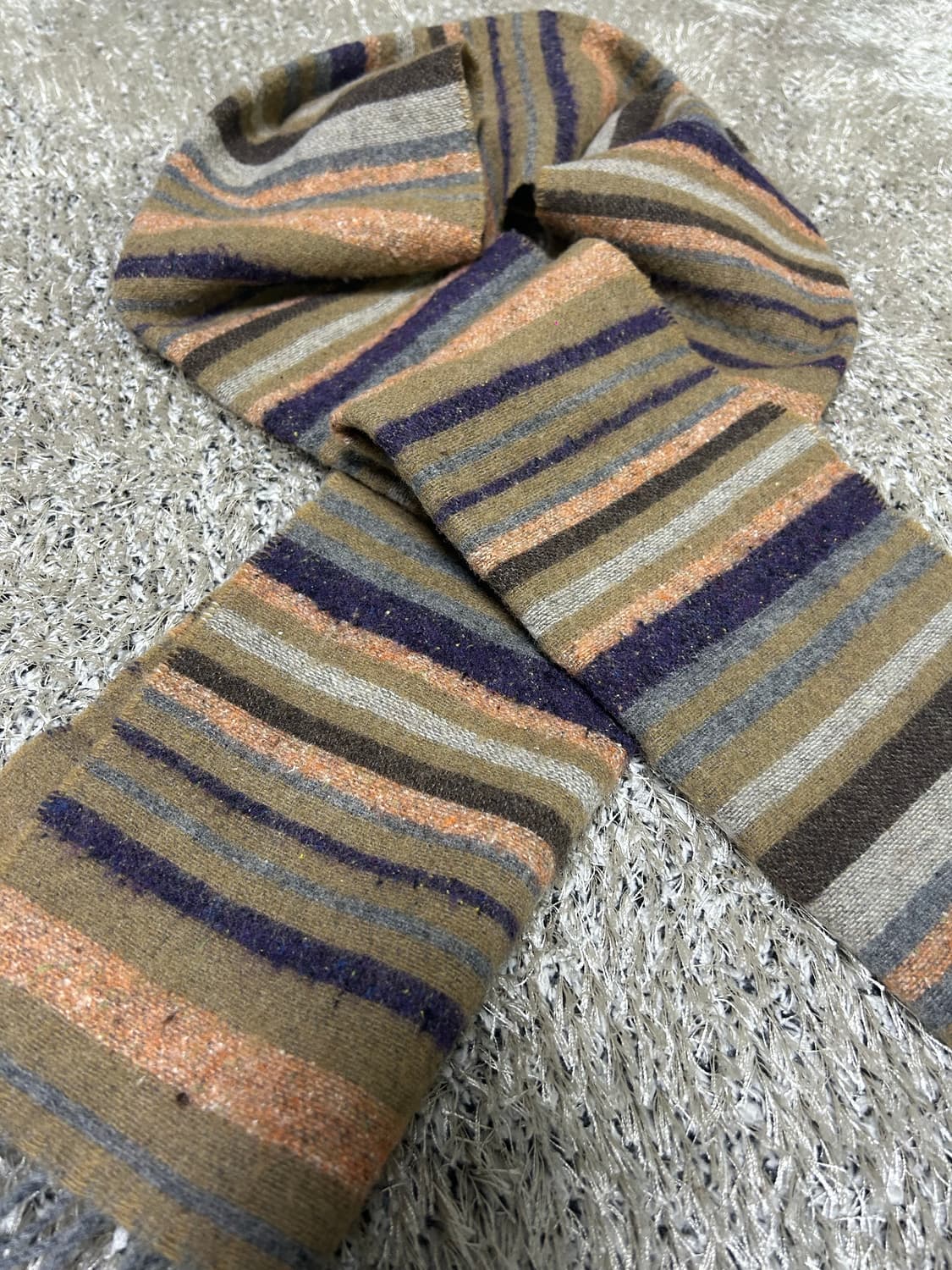 이태리제 램스울100프로 파울로 마리아니 목도리 상품이미지3