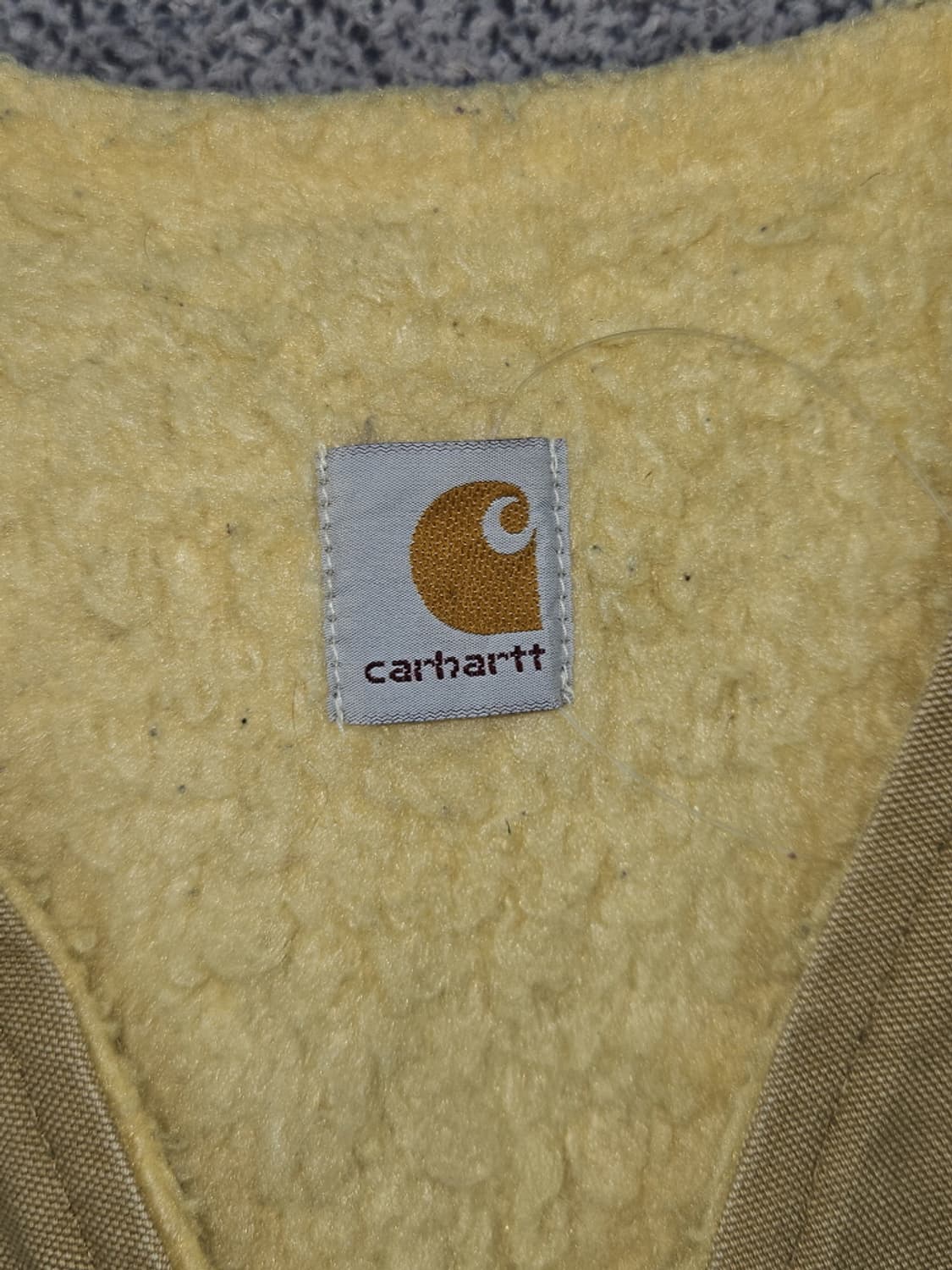 USA 칼하트 덕 캔버스 쉐르파 워크 베스트 (상세설명참조)/ 10356 상품이미지7