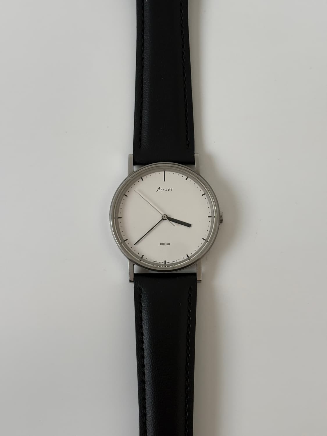 1990s Avenue White Dial Silver Quartz 상품이미지4