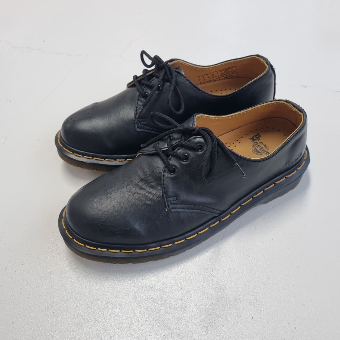 DR.MARTENS 닥터마틴 1461 3홀 블랙 - 260 (US8) 상품이미지1