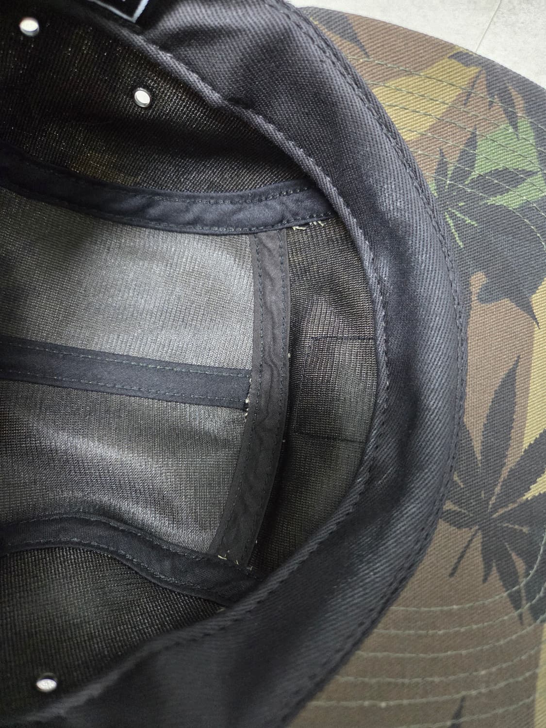 허프 플랜트 라이프 카모 5패널 캠프캡 상품이미지8