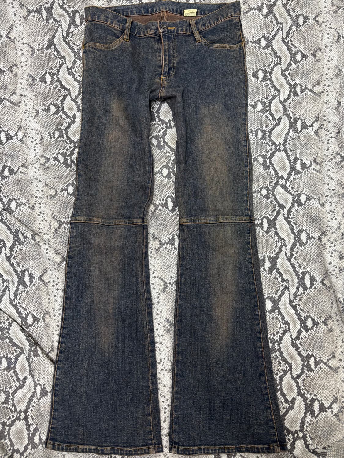 00’s Back Lace-Up Boots Cut Washed Pants 상품이미지6