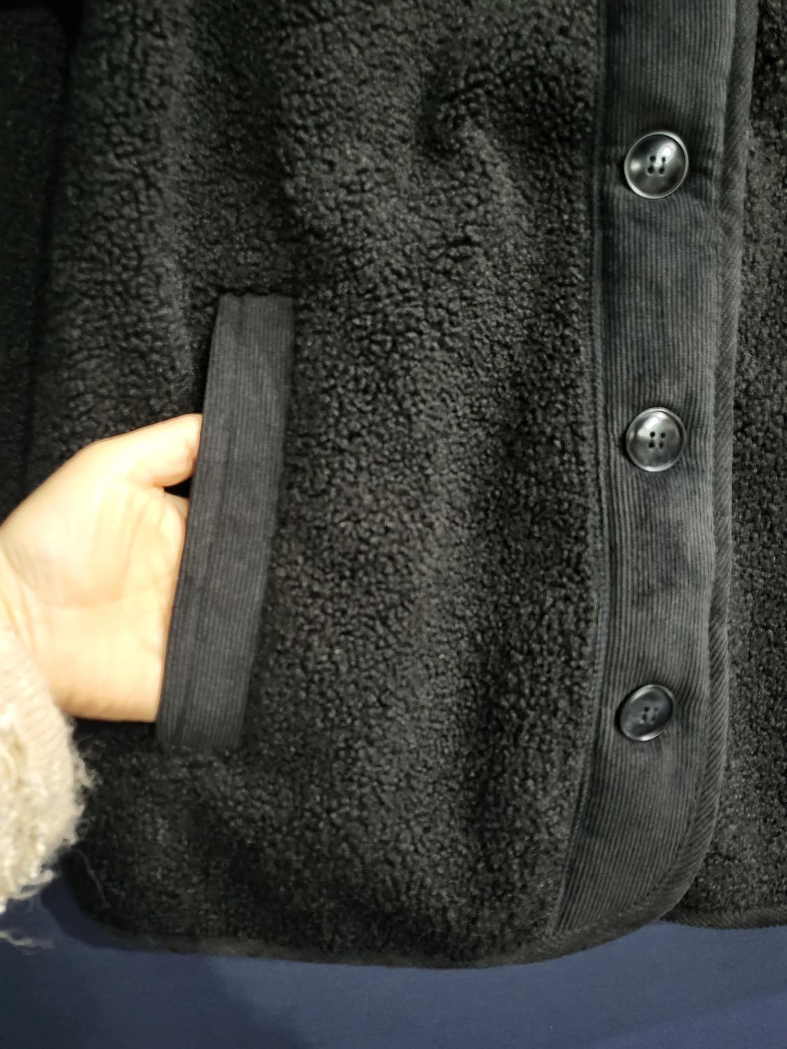 코듀로이 후리스 자켓(새상품) 상품이미지4