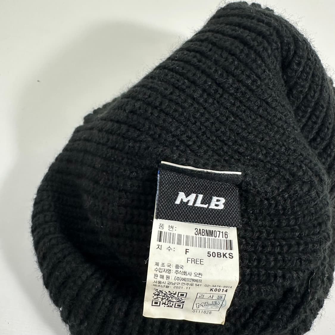 OS MLB 블랙 NY 뉴욕양키스 비니 상품이미지4