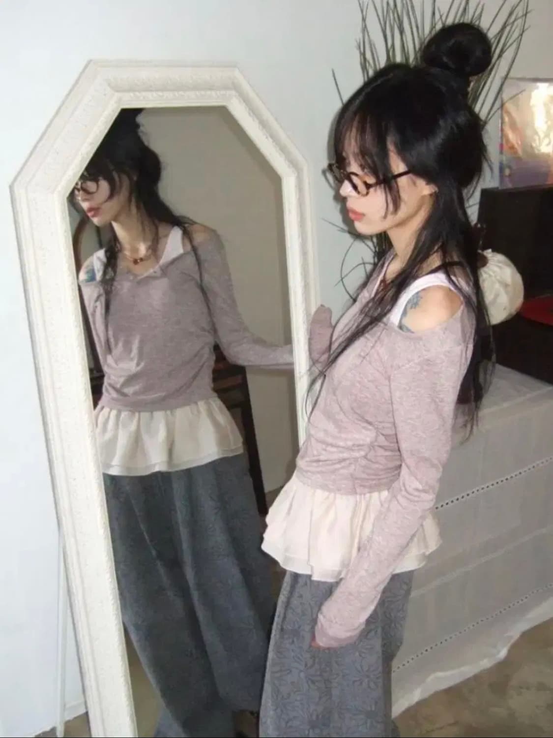 모래하우스 발레코어 티 상품이미지1