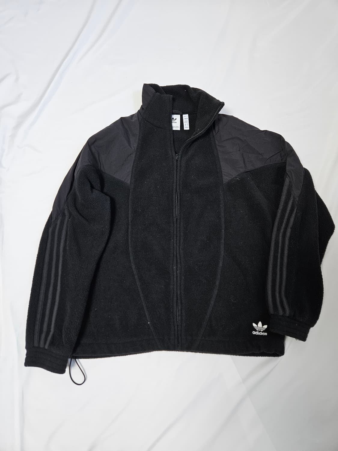 아디다스 오리지널 트레포일 빅로고 후리스 플리스 올드스쿨 자켓 상품이미지2