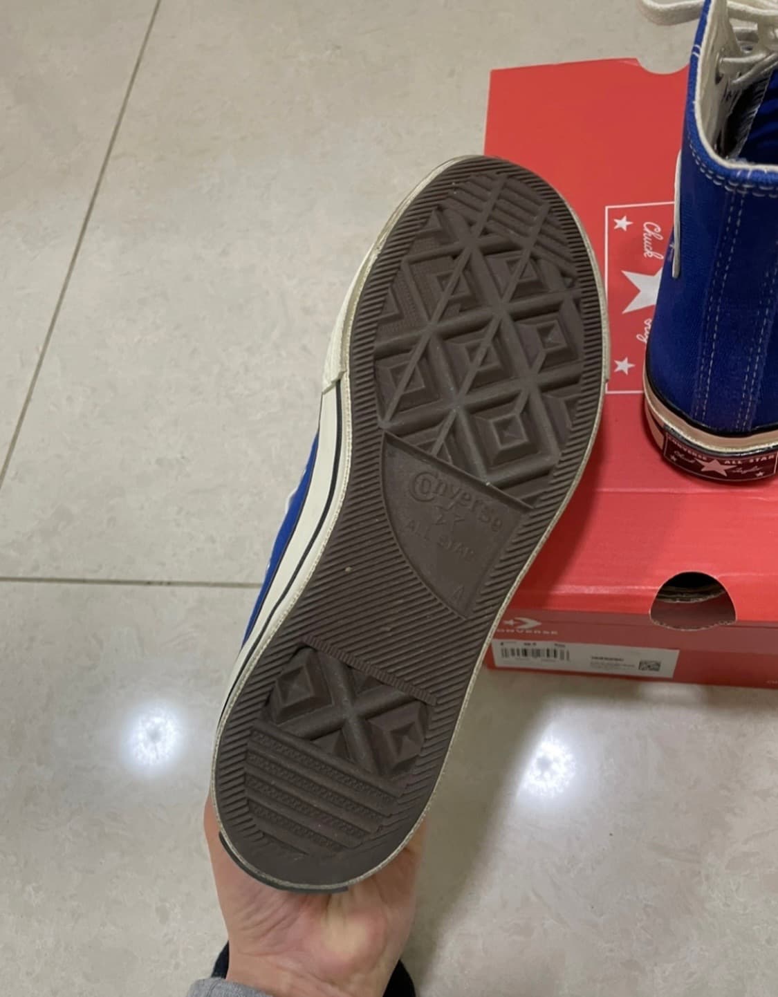 컨버스 척 70 하이 러쉬 블루 상품이미지3