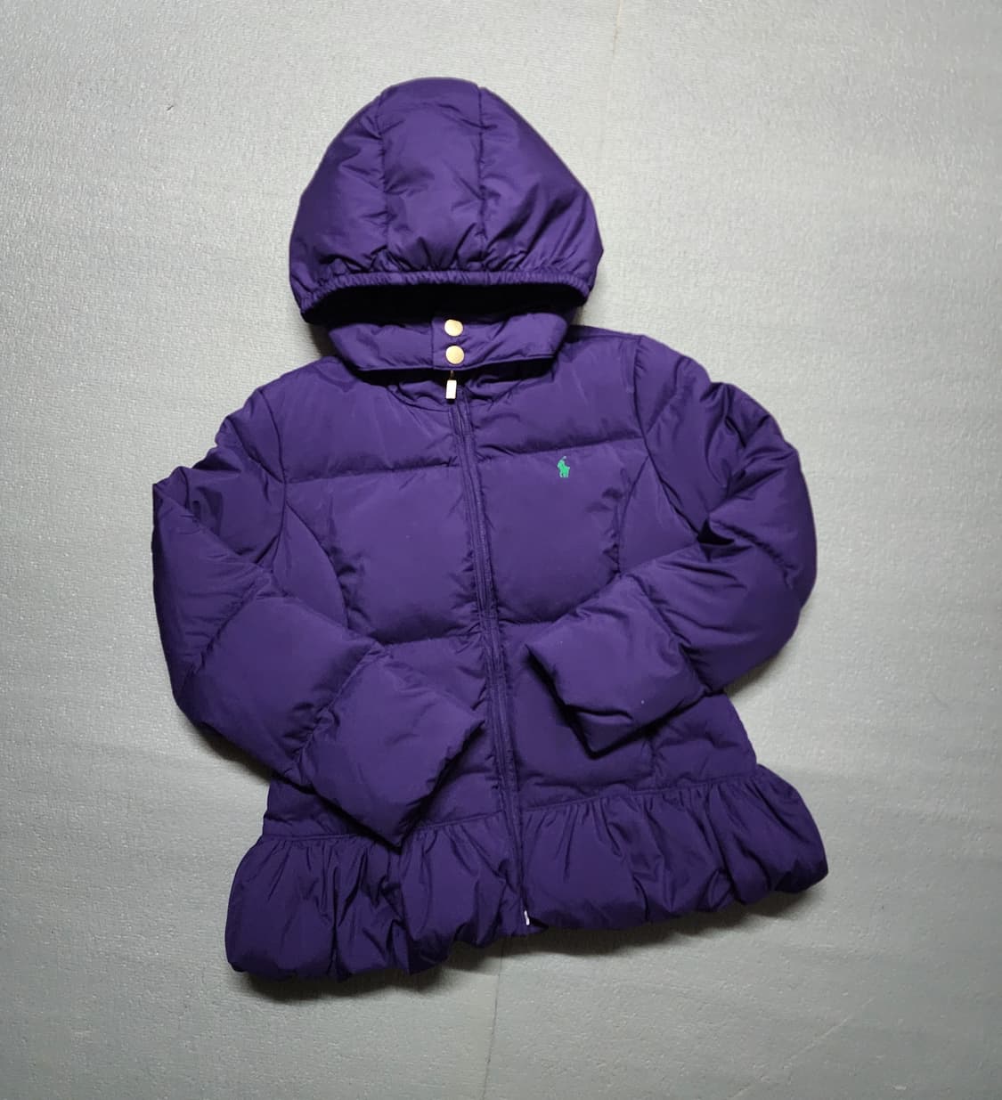 폴로 랄프로렌 퍼플 패딩 자켓 점퍼 상품이미지1