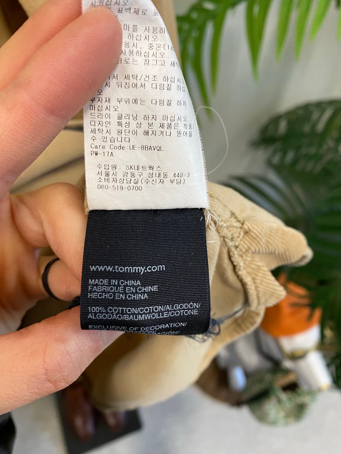 타미힐피거 코듀로이 셔츠 상품이미지9