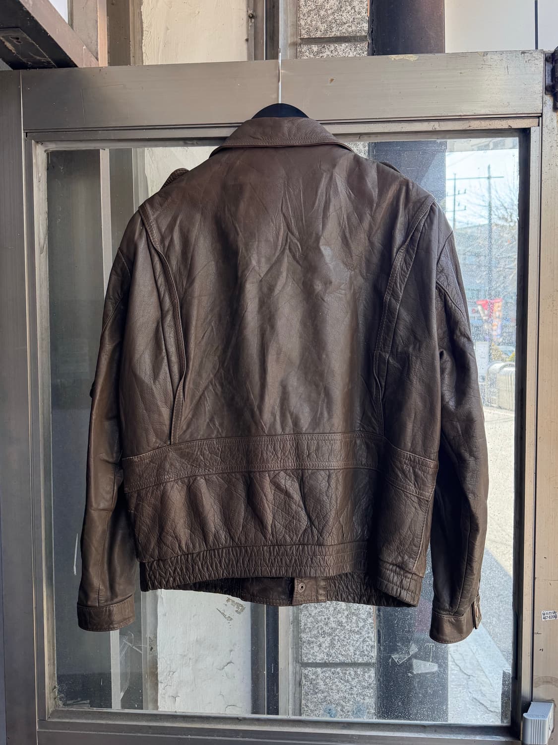 Leather A-2 플라이드 레더자켓  상품이미지9