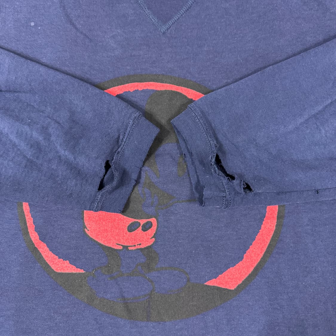 빈티지 90s Mickey Smoking 미키 스모킹 스웻셔츠 맨투맨 상품이미지6