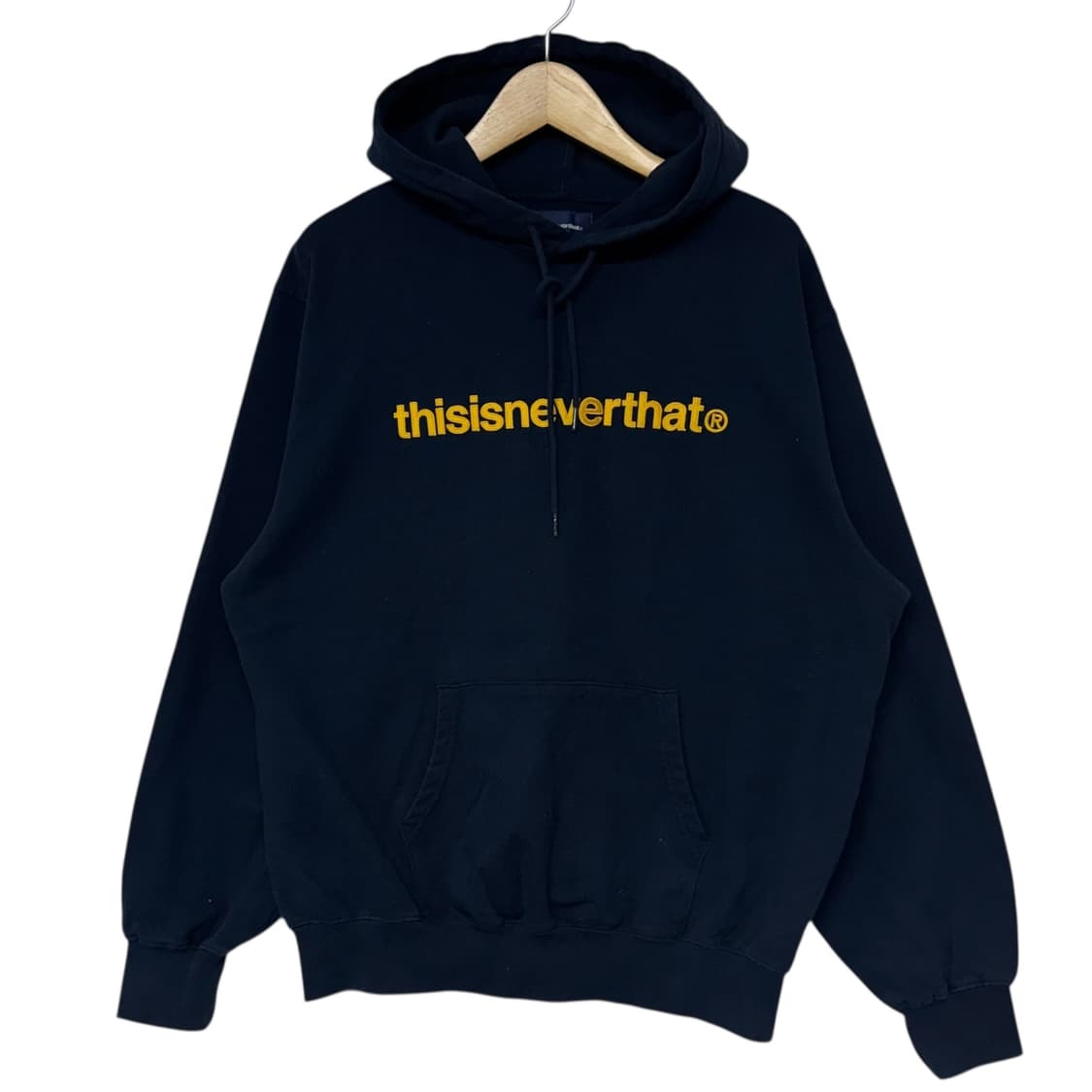 디스이즈네버댓 자수로고 후드티 상품이미지1