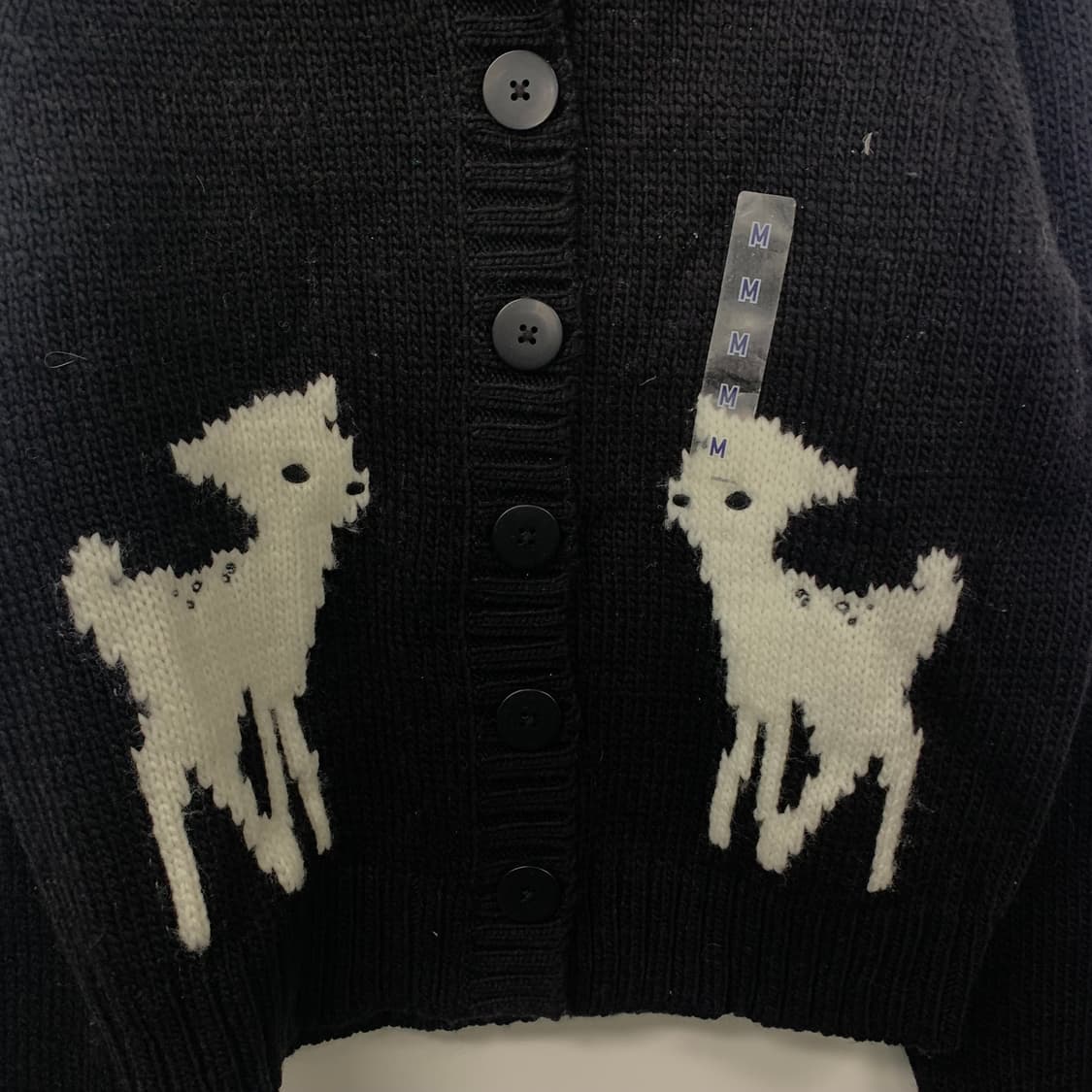 Vintage 빈티지 유니클로 블랙 버튼 가디건 상품이미지4