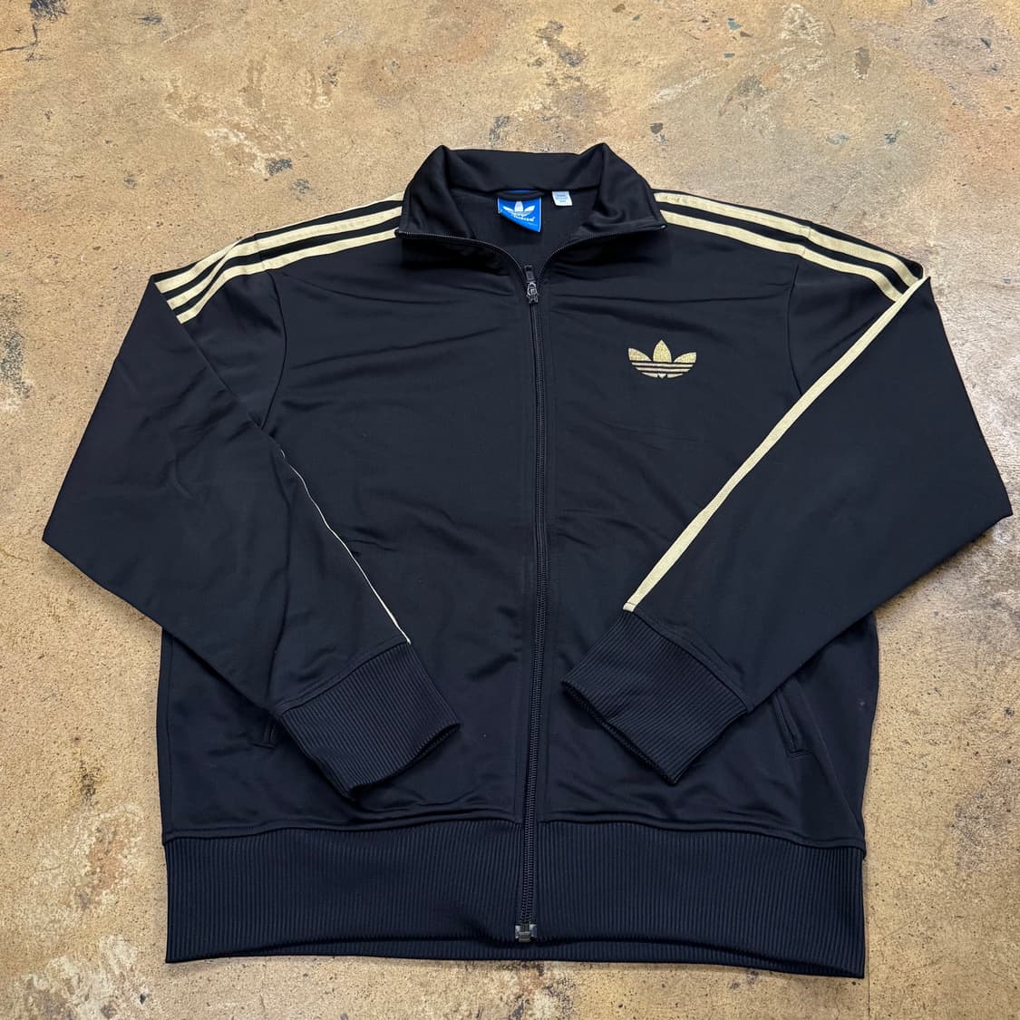 아디다스 검금 블랙 골드 구파이어버드 트랙탑 져지 상품이미지2