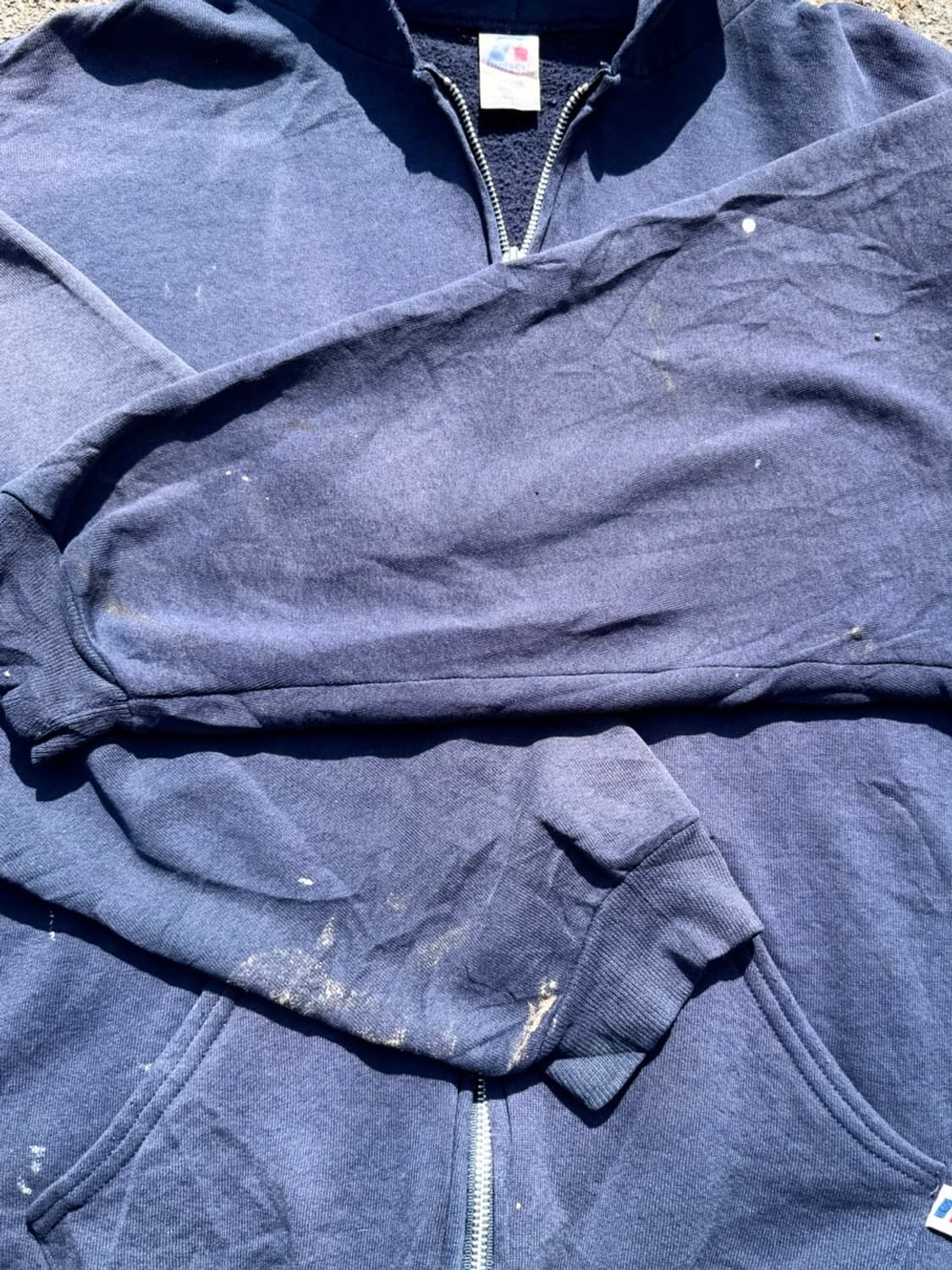 러셀 후드집업 네이비 상품이미지10