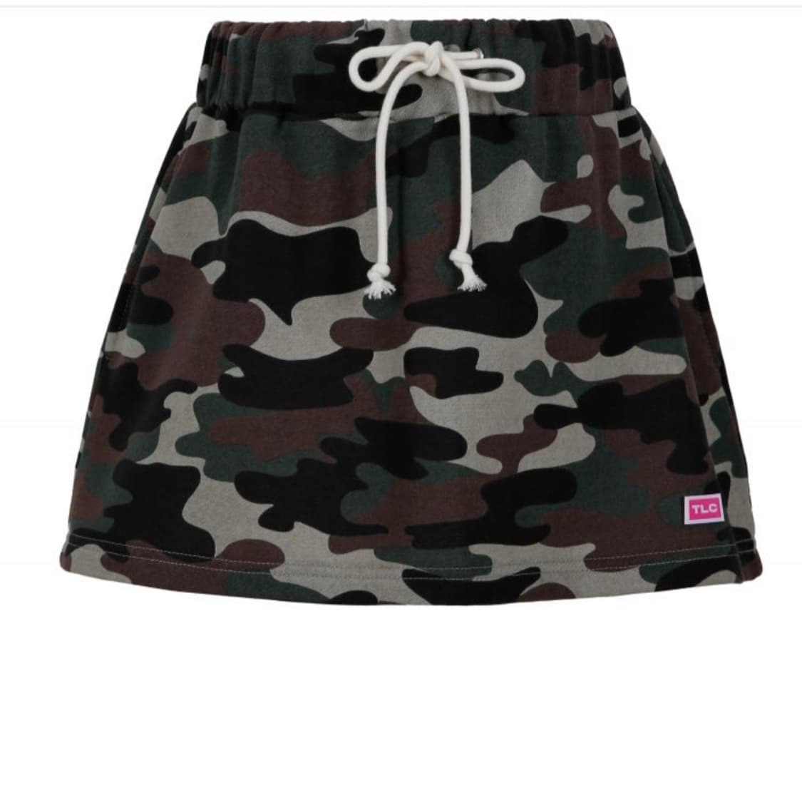 [새상품] TLC Camo Sweat Skirt 상품이미지1