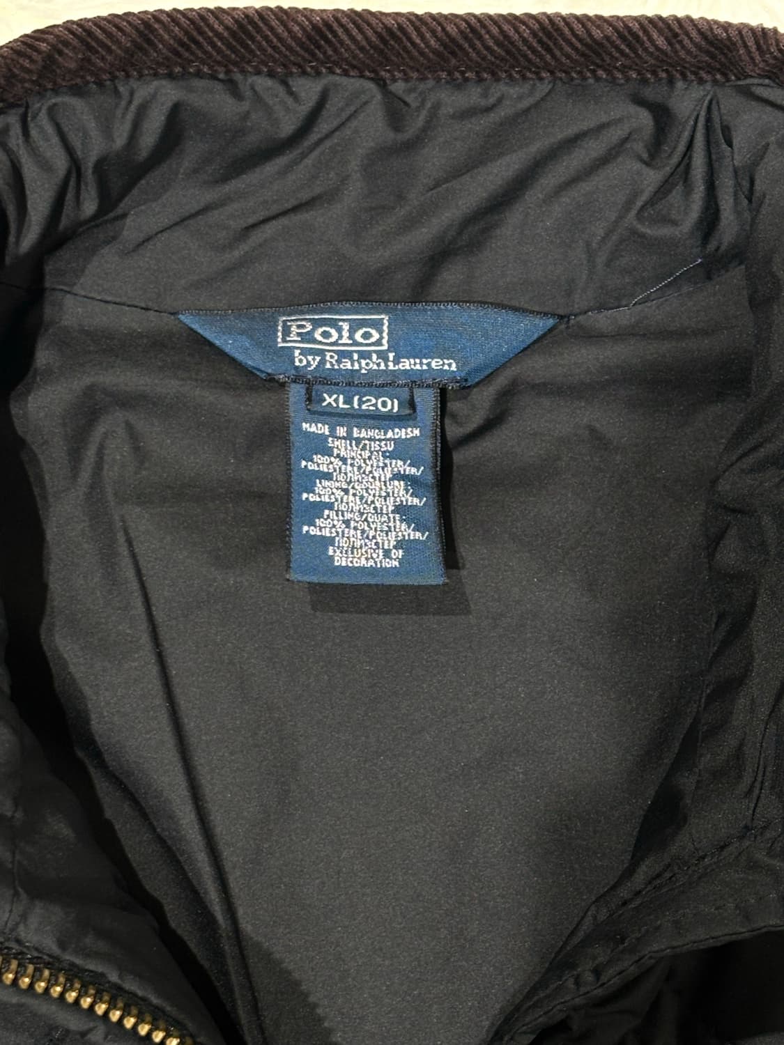 폴로랄프로렌 네이비 포니 퀄팅 자켓 상품이미지8