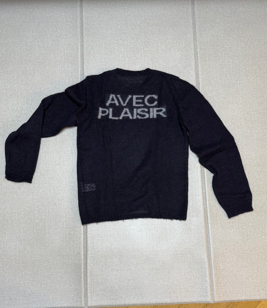 팔로마울 네이비 니트 (S) 상품이미지2