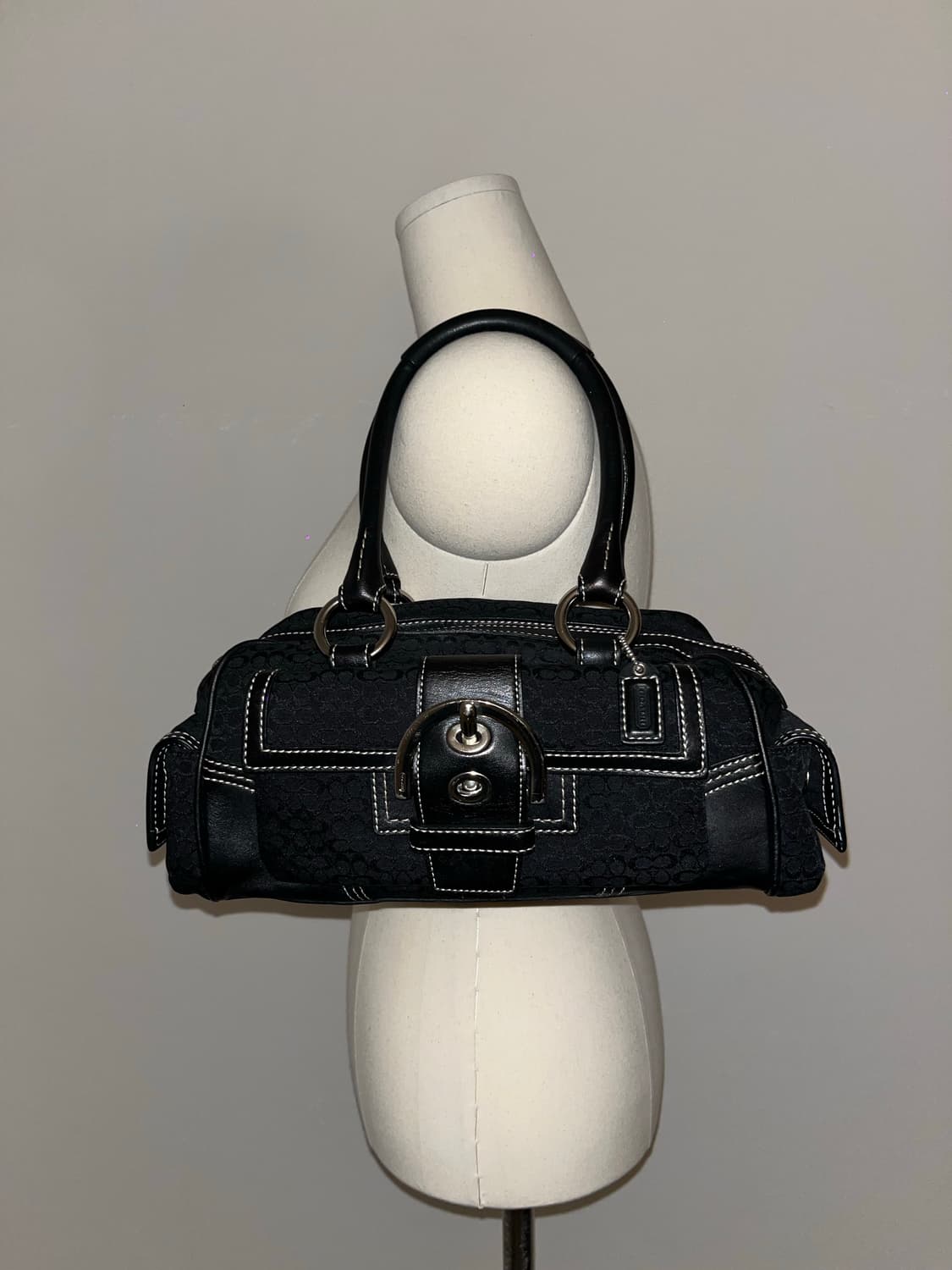 Coach Allblack basic shoulder bag 상품이미지5